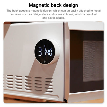 Original Xiaomi Youpin Miiiw Kitchen Adjustable Magnetic LED Digital Display Cooking Alarm Clock Rotary Timer - Digital Countdown by Xiaomi | Online Shopping South Africa | PMC Jewellery