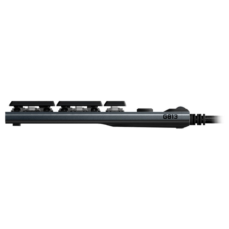Logitech G813 RGB Mechanical Wired Gaming Keyboard (GL-Linear), Length: 1.8m - free shipping - PMc TechLife - Order now!
