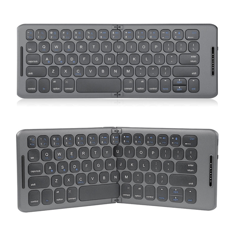 B088 Universal Mini Foldable Three-channel Bluetooth Wireless Keyboard - Mini Keyboard by PMC Jewellery | Online Shopping South Africa | PMC Jewellery | Buy Now Pay Later Mobicred