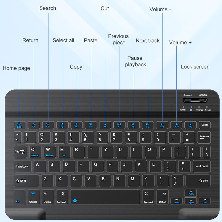 Teclast Bluetooth Wireless Tablet Keyboard for X6 Plus - Others Keyboard by TECLAST | Online Shopping South Africa | PMC Jewellery
