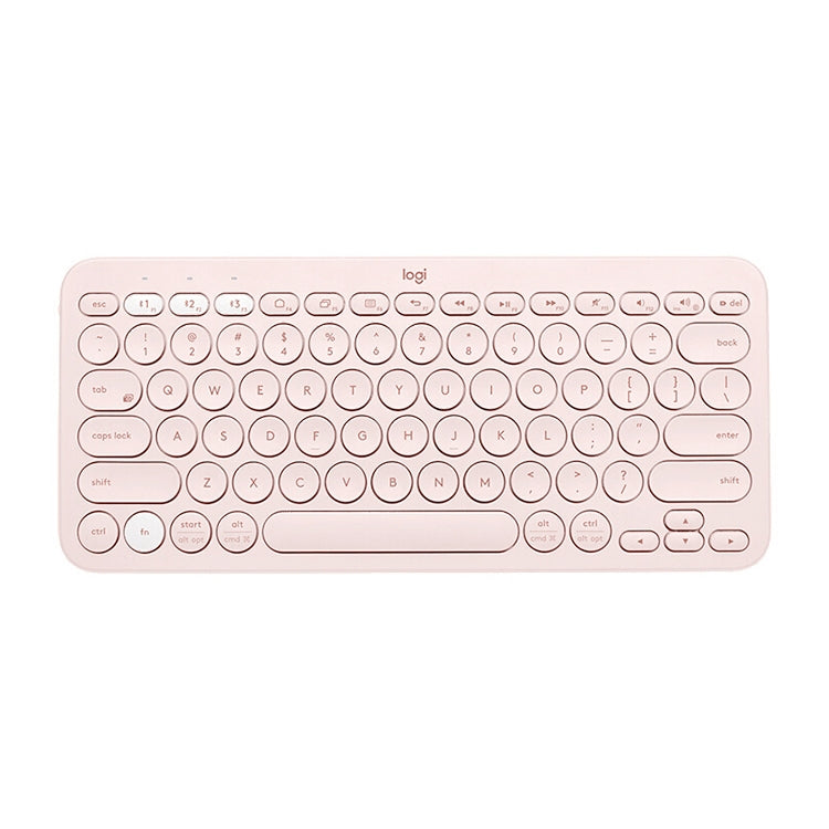 Logitech K380 Portable Multi-Device Wireless Bluetooth Keyboard (Pink) - Wireless Keyboard by Logitech | Online Shopping South Africa | PMC Jewellery | Buy Now Pay Later Mobicred