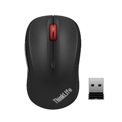 Lenovo ThinkLife Dual Mode Mute Wireless Bluetooth Mouse (Black) - Wireless Mice by Lenovo | Online Shopping South Africa | PMC Jewellery | Buy Now Pay Later Mobicred