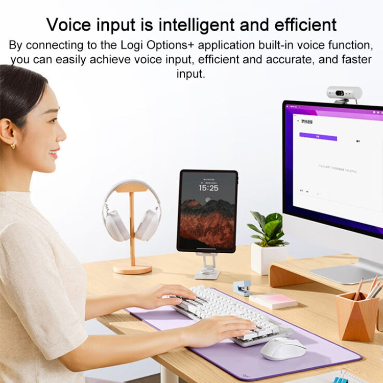 Logitech K865 104 Keys Wireless Bluetooth Mechanical Keyboard, Red Shaft (Black) - free shipping - PMC Jewellery - Order now!