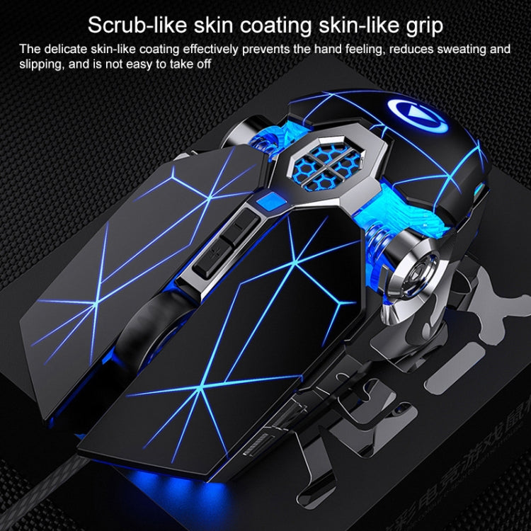 YINDIAO 3200DPI 4-modes Adjustable 7-keys RGB Light Wired Gaming Mechanical Mouse, Style: Silent Version(White) - free shipping - PMC TechLife - Order now!