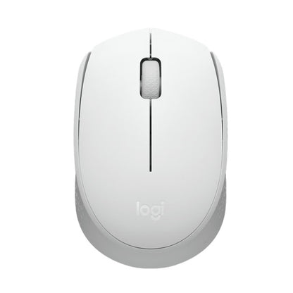 Logitech M172 1000DPI 2.4GHz Wireless Mouse (White) - Wireless Mice by Logitech | Online Shopping South Africa | PMC Jewellery | Buy Now Pay Later Mobicred