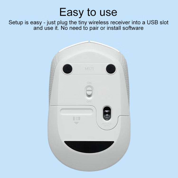 Logitech M172 1000DPI 2.4GHz Wireless Mouse (Pink) - free shipping - PMC Jewellery - Order now!