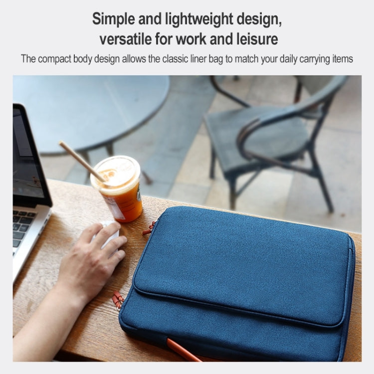 ND03S 13.3 inch Business Casual Laptop Bag(Navy Blue) - 13.3 inch by PMC TechLife | Online Shopping South Africa | PMC TechLife | Buy Now Pay Later Mobicred