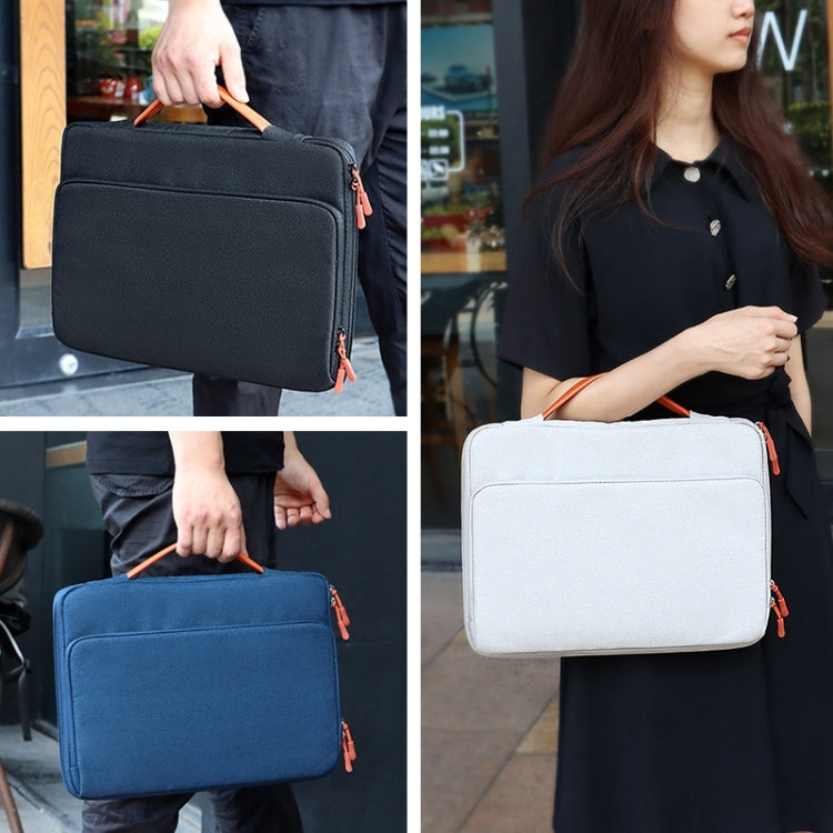 ND03S 14.1-15.4 inch Business Casual Laptop Bag(Navy Blue) - 15 inch by PMC TechLife | Online Shopping South Africa | PMC TechLife | Buy Now Pay Later Mobicred