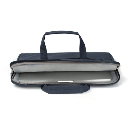 Portable One Shoulder Handheld Zipper Laptop Bag, For 15.4 inch and Below Macbook, Samsung, Lenovo, Sony, DELL Alienware, CHUWI, ASUS, HP (Dark Blue) - 15 inch by PMC Jewellery | Online Shopping South Africa | PMC Jewellery | Buy Now Pay Later Mobicred