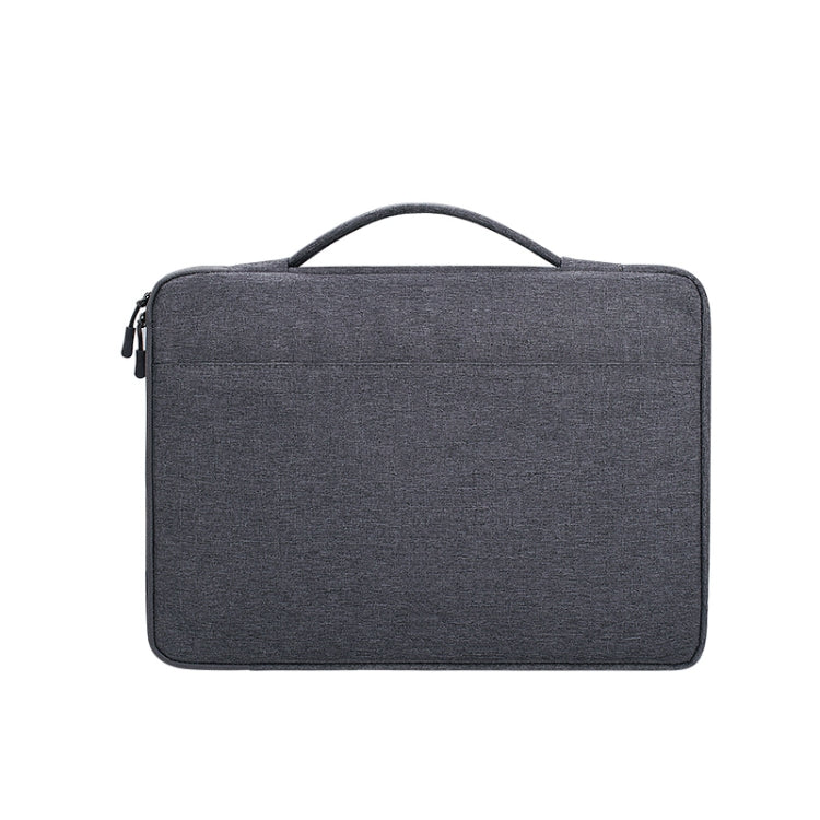 Oxford Cloth Waterproof Laptop Handbag for 15.6 inch Laptops, with Trunk Trolley Strap(Dark Gray) - 15.6 - 17 inch by PMC Jewellery | Online Shopping South Africa | PMC Jewellery | Buy Now Pay Later Mobicred