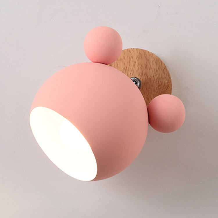 Creative Cartoon E27 LED White Light Wall Lamp for Bedside Passage (Pink) - Wall Lamps by PMc TechLife | Online Shopping South Africa | PMc TechLife | Buy Now Pay Later Mobicred