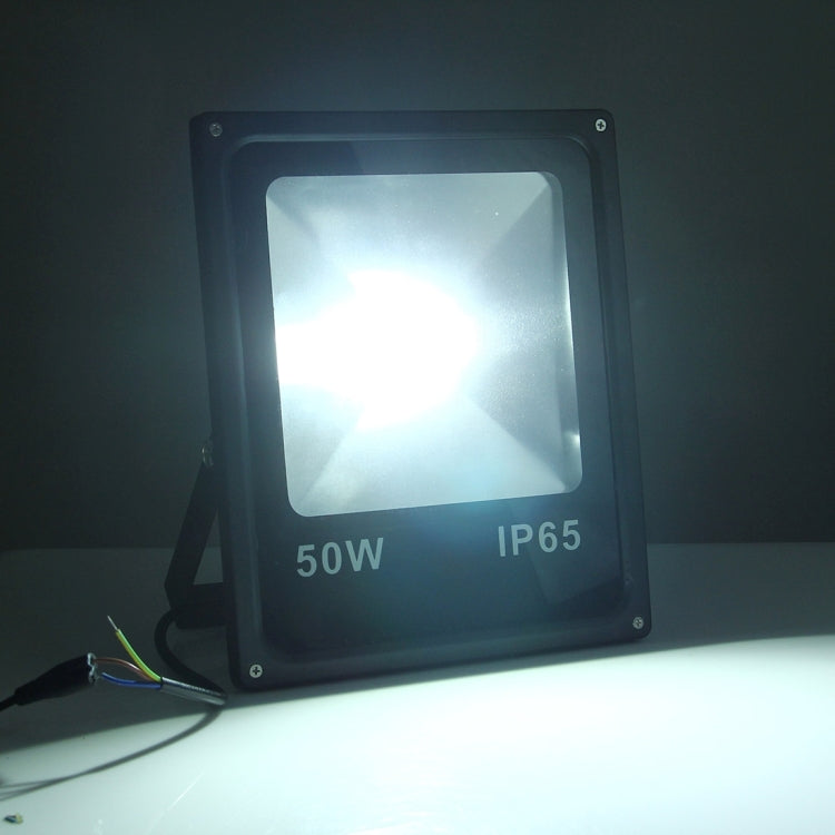 50W IP65 Waterproof White Light LED Floodlight, 4500LM Lamp, AC 85-265V - Floodlights by PMC Jewellery | Online Shopping South Africa | PMC Jewellery | Buy Now Pay Later Mobicred