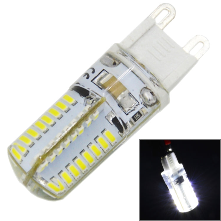 G9 4W 210LM  64 LED SMD 3014 Silicone Corn Light Bulb, AC 110V (White Light) - LED Blubs & Tubes by PMc TechLife | Online Shopping South Africa | PMc TechLife | Buy Now Pay Later Mobicred