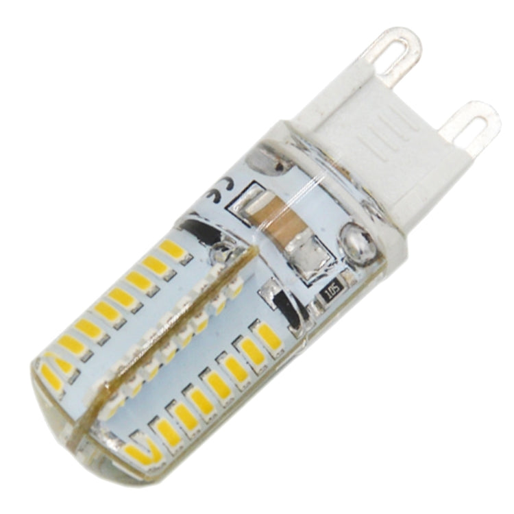G9 4W 210LM  64 LED SMD 3014 Silicone Corn Light Bulb, AC 110V (Warm White) - LED Blubs & Tubes by PMc TechLife | Online Shopping South Africa | PMc TechLife | Buy Now Pay Later Mobicred