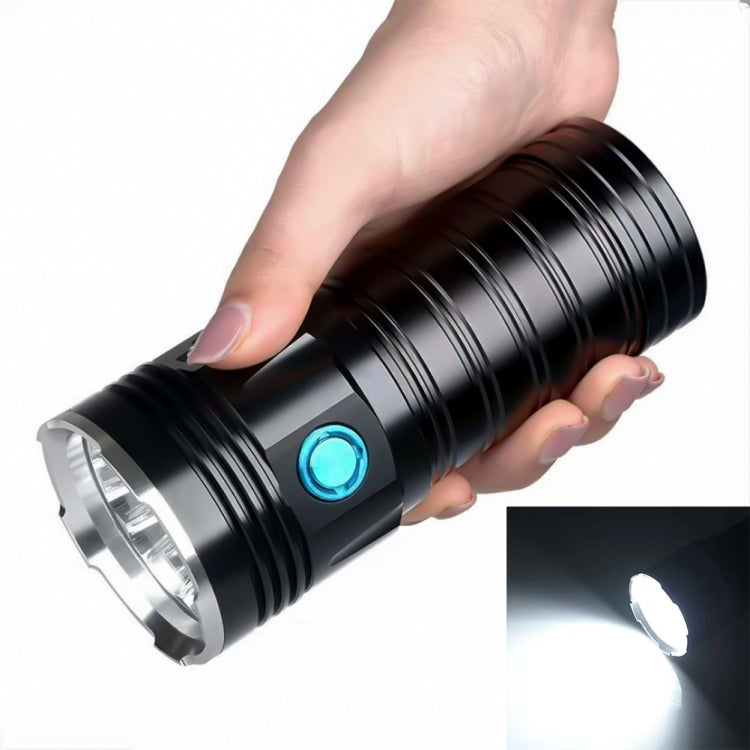 3 Gears, K18MAX 18xT6, Luminous Flux: 5400lm LED Flashlight, Without Battery (Black) - LED Flashlight by PMc TechLife | Online Shopping South Africa | PMc TechLife | Buy Now Pay Later Mobicred