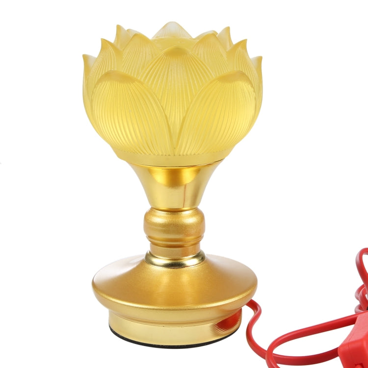 2pcs Household LED Lotus Lights for Buddha Electronic Altar Lamp, CN Plug(Colorful Light) - Holiday Lights by PMc TechLife | Online Shopping South Africa | PMc TechLife | Buy Now Pay Later Mobicred