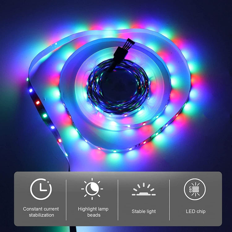 2030 SMD RGB LED Waterproof Epoxy Rope Light, 12V,  Length: 5m - Epoxy Waterproof Light by PMC TechLife | Online Shopping South Africa | PMC TechLife | Buy Now Pay Later Mobicred