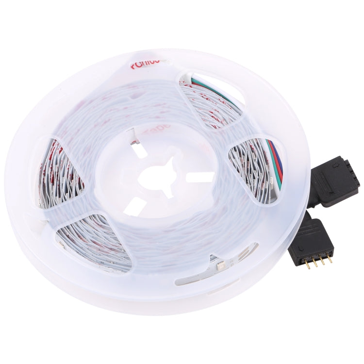 Bare Board 2835 SMD RGB LED Rope Light, 60 LED/m, Length: 5m, 12V 2A 100-240V, with 44-key Remote Control (EU Plug) - Bare Board Light by PMC TechLife | Online Shopping South Africa | PMC TechLife | Buy Now Pay Later Mobicred