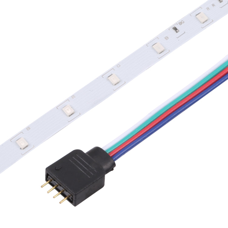 Bare Board 2835 SMD RGB LED Rope Light, 60 LED/m, Length: 5m, 12V 2A 100-240V, with 44-key Remote Control (US Plug) - Bare Board Light by PMC TechLife | Online Shopping South Africa | PMC TechLife | Buy Now Pay Later Mobicred