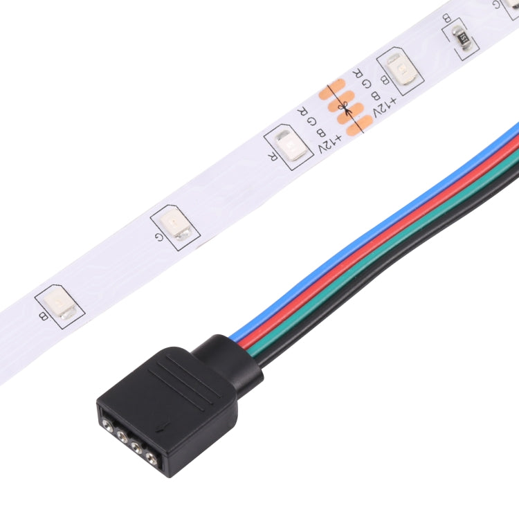 Smart Bluetooth APP Control Bare Board 2835 SMD RGB LED Rope Light, 60 LED/m, Length: 5m, 12V 2A 100-240V(UK Plug) - Bare Board Light by PMC TechLife | Online Shopping South Africa | PMC TechLife | Buy Now Pay Later Mobicred