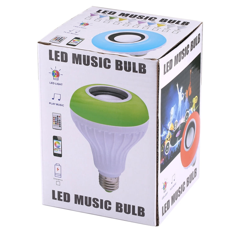 12W Smart Wireless Bluetooth Speaker Music Playing Dimmable LED Bulb , USB Charging with Remote Control & Hook(Colorful Light) - Smart Light Bulbs by PMC TechLife | Online Shopping South Africa | PMC TechLife | Buy Now Pay Later Mobicred