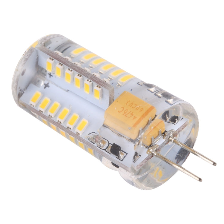G4 6500K 200LM 57LEDs Silicone LED Corn Light, 3014 SMD, Light Color: White Light, AC / DC 12-16V - LED Blubs & Tubes by PMc TechLife | Online Shopping South Africa | PMc TechLife | Buy Now Pay Later Mobicred