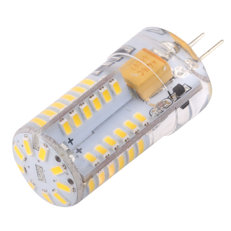 G4 6500K 200LM 57LEDs Silicone LED Corn Light, 3014 SMD, Light Color: White Light, AC / DC 12-16V - LED Blubs & Tubes by PMc TechLife | Online Shopping South Africa | PMc TechLife | Buy Now Pay Later Mobicred