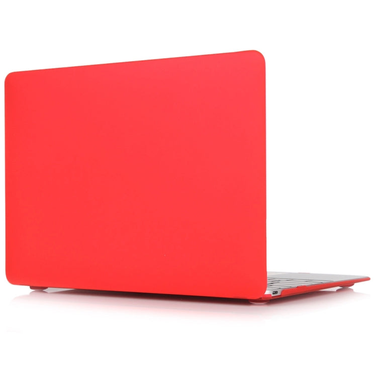 For MacBook Air 13.3 inch A1932 2018 & A2179 2020 & A2337 Laptop Matte Style Protective Case(Red) - MacBook Air Cases by PMC Jewellery | Online Shopping South Africa | PMC Jewellery | Buy Now Pay Later Mobicred