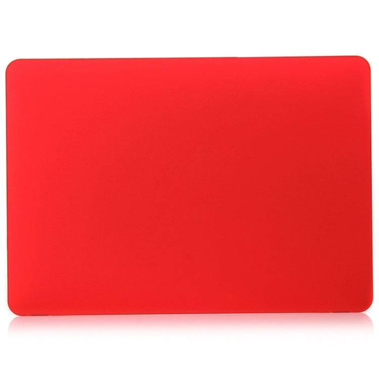 For MacBook Air 13.3 inch A1932 2018 & A2179 2020 & A2337 Laptop Matte Style Protective Case(Red) - MacBook Air Cases by PMC Jewellery | Online Shopping South Africa | PMC Jewellery | Buy Now Pay Later Mobicred