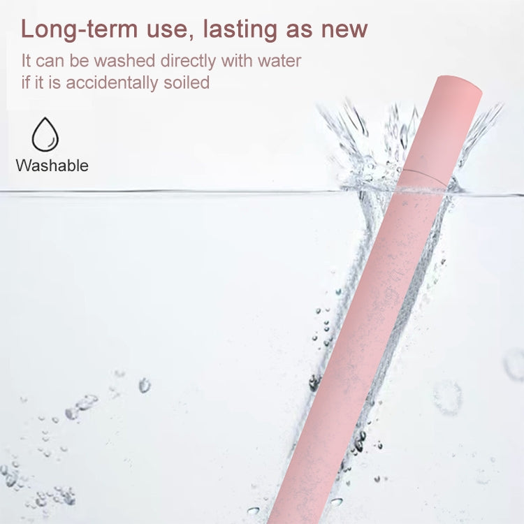 LOVE MEI For Apple Pencil 2 Triangle Shape Stylus Pen Silicone Protective Case Cover(Pink) - Pencil Accessories by LOVE MEI | Online Shopping South Africa | PMC TechLife | Buy Now Pay Later Mobicred
