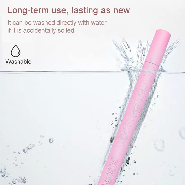 LOVE MEI For Apple Pencil 2 Middle Finger Shape Stylus Pen Silicone Protective Case Cover (Grey) - Pencil Accessories by LOVE MEI | Online Shopping South Africa | PMC TechLife | Buy Now Pay Later Mobicred