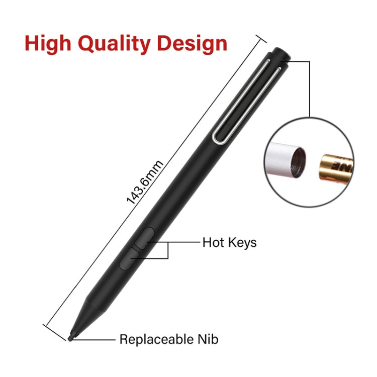 JD02 Prevent Accidental Touch Stylus Pen for MicroSoft Surface Series (Black) - Stylus Pen by PMC TechLife | Online Shopping South Africa | PMC TechLife | Buy Now Pay Later Mobicred