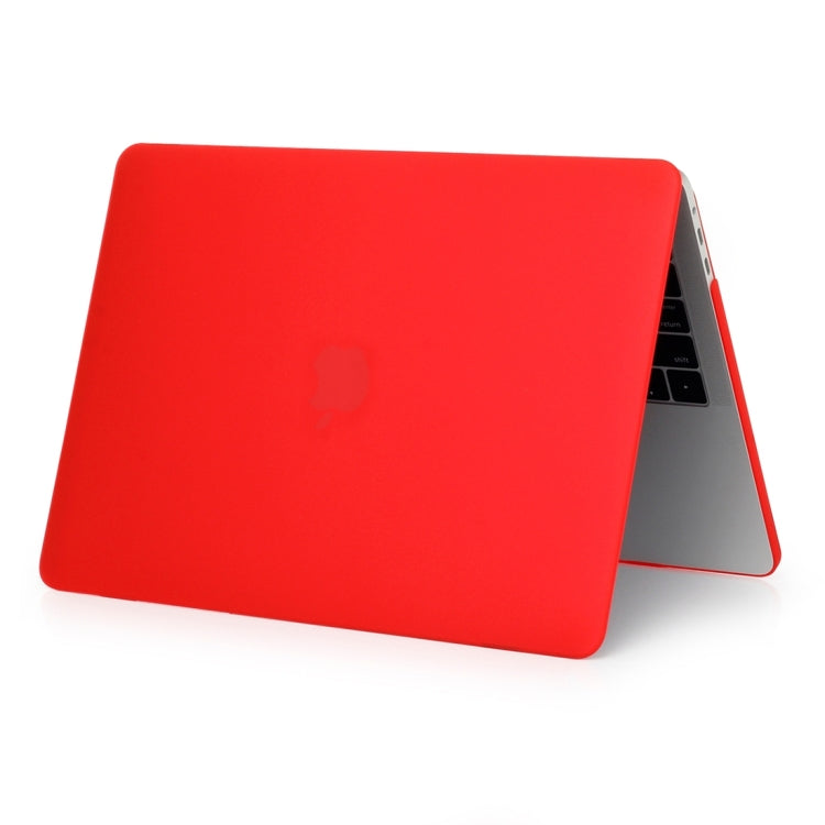 ENKAY Hat-Prince 2 in 1 Frosted Hard Shell Plastic Protective Case + US Version Ultra-thin TPU Keyboard Protector Cover for 2016 New MacBook Pro 13.3 inch with Touchbar (A1706)(Red) - MacBook Pro Cases by ENKAY | Online Shopping South Africa | PMC Jewellery | Buy Now Pay Later Mobicred