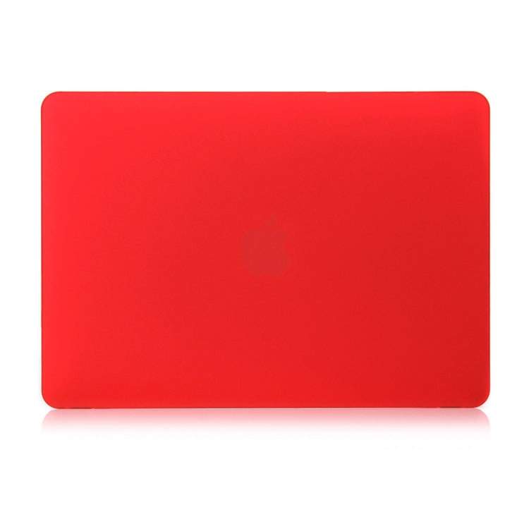 ENKAY Hat-Prince 2 in 1 Frosted Hard Shell Plastic Protective Case + US Version Ultra-thin TPU Keyboard Protector Cover for 2016 New MacBook Pro 13.3 inch with Touchbar (A1706)(Red) - MacBook Pro Cases by ENKAY | Online Shopping South Africa | PMC Jewellery | Buy Now Pay Later Mobicred