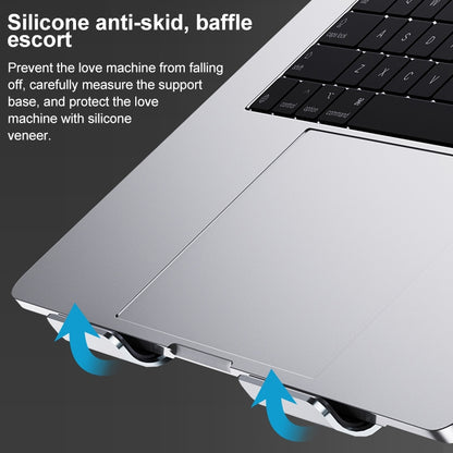 R-JUST HZ08 Two Holes Lifting Adjustable Laptop Holder - MacBook Holder by R-JUST | Online Shopping South Africa | PMC Jewellery