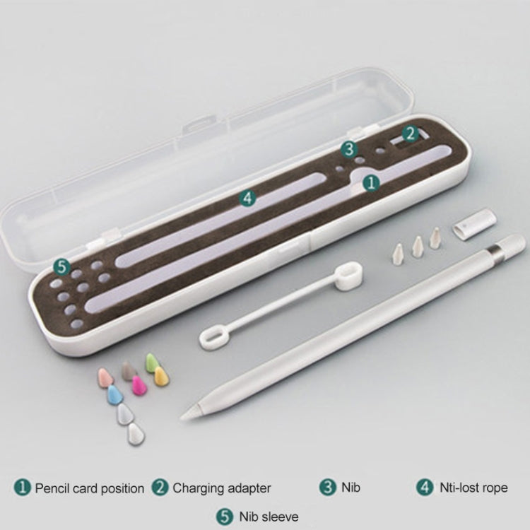 For Apple Pencil 1 / 2 8mm Multi-function Handwriting Pen Protective Case TouchPen Storage Box - free shipping - PMC Jewellery - Order now!