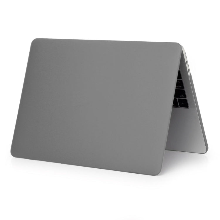 ENKAY Hat-Prince 2 in 1 Frosted Hard Shell Plastic Protective Case + Europe Version Ultra-thin TPU Keyboard Protector Cover for 2016 MacBook Pro 13.3 Inch with Touch Bar (A1706) (Grey) - MacBook Pro Cases by ENKAY | Online Shopping South Africa | PMC Jewellery | Buy Now Pay Later Mobicred