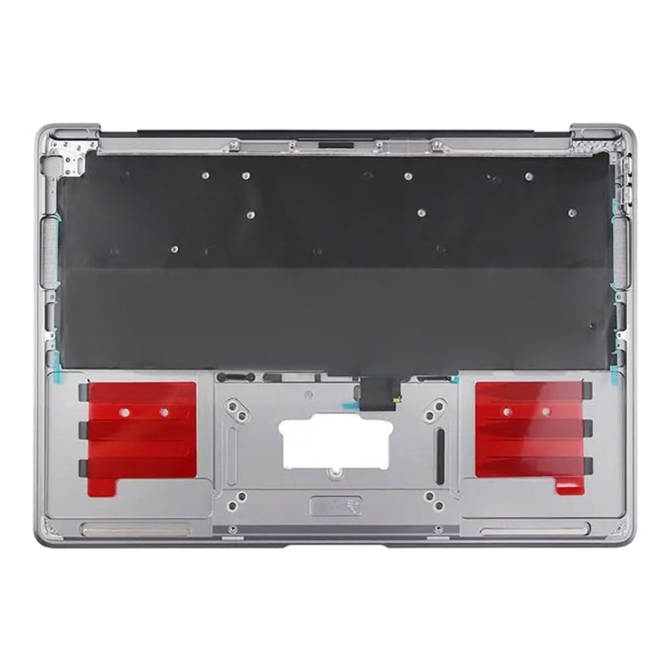 For Macbook Air 13 2020 M1 A2337 C-side Cover + UK Edition Key Board (Silver) - Bottom Cover by PMC TechLife | Online Shopping South Africa | PMC TechLife