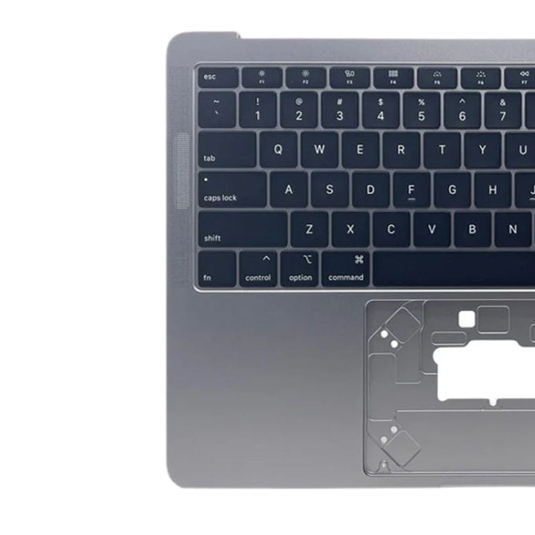 For Macbook Air 13 2020 M1 A2337 EMC3598 C-side Cover + US Edition Key Board (Grey) - Bottom Cover by PMC TechLife | Online Shopping South Africa | PMC TechLife
