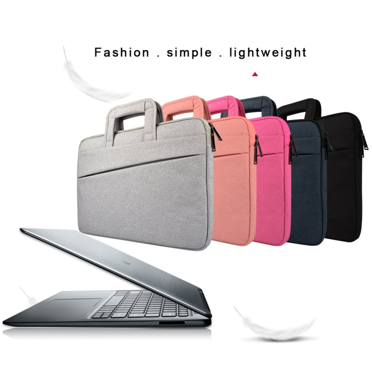 ST03S 15.6 inch Double Side Pockets Wearable Oxford Cloth Soft Handle Portable Laptop Tablet Bag(Navy Blue) - 15.6 - 17 inch by PMC TechLife | Online Shopping South Africa | PMC TechLife | Buy Now Pay Later Mobicred