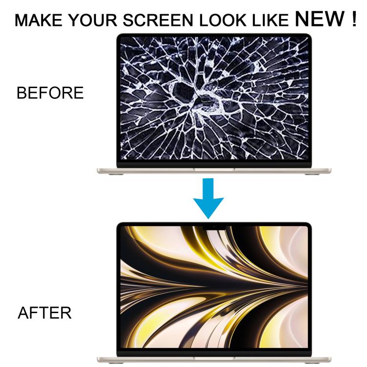 For MacBook Air 13.6 inch A3113 2024 EMC8611 Full LCD Display Screen(Midnight) - LCD Screen by PMc TechLife | Online Shopping South Africa | PMc TechLife | Buy Now Pay Later Mobicred