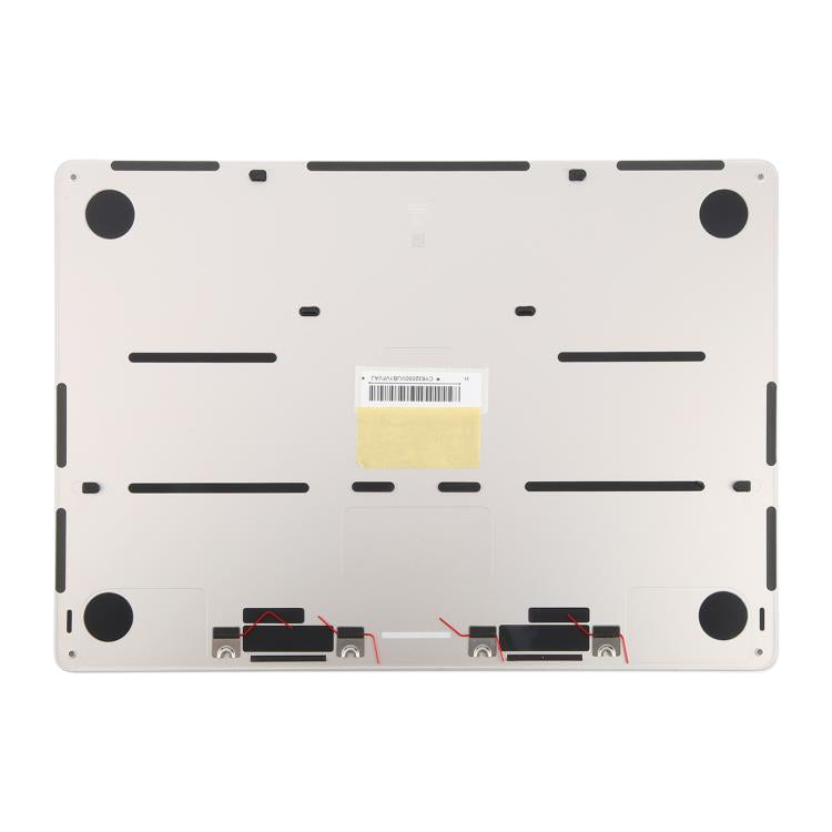 For MacBook Air 13.6 inch A3113 2024 EMC8611 Computer Case Bottom Cover (Starlight) - Bottom Cover by PMc TechLife | Online Shopping South Africa | PMc TechLife | Buy Now Pay Later Mobicred