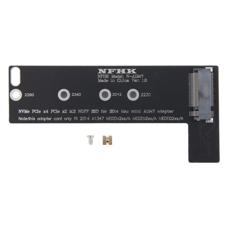 NVMe M.2 SSD to for Mac Mini 2014 Late  A1347 MEGEN2 MEGEM2 MEGEQ2 Adapter Card - Others by PMC TechLife | Online Shopping South Africa | PMC TechLife | Buy Now Pay Later Mobicred