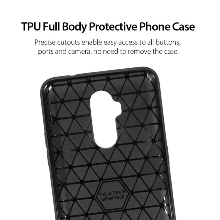Shockproof Carbon Fiber Texture TPU Case for ULEFONG P6000 Plus / Power L3 (Black) - More Brand by PMC Jewellery | Online Shopping South Africa | PMC Jewellery | Buy Now Pay Later Mobicred