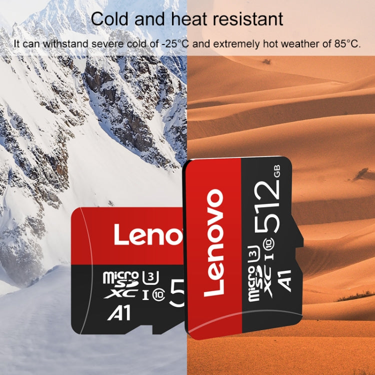 Lenovo 512GB TF (Micro SD) Card High Speed Memory Card - Micro SD Card by Lenovo | Online Shopping South Africa | PMC Jewellery | Buy Now Pay Later Mobicred