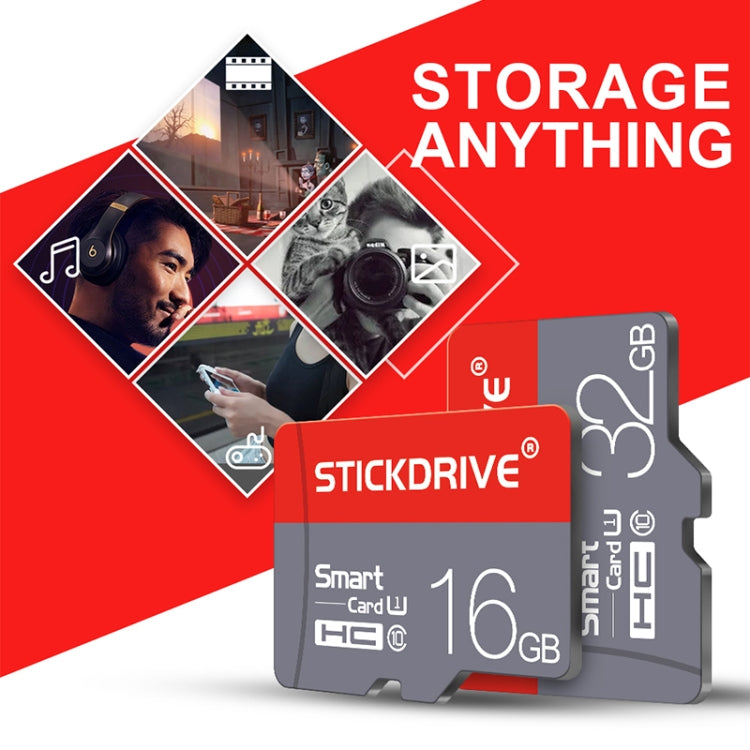 STICKDRIVE 128GB U3 Red and Grey TF(Micro SD) Memory Card - Micro SD Card by STICKDRIVE | Online Shopping South Africa | PMC Jewellery | Buy Now Pay Later Mobicred