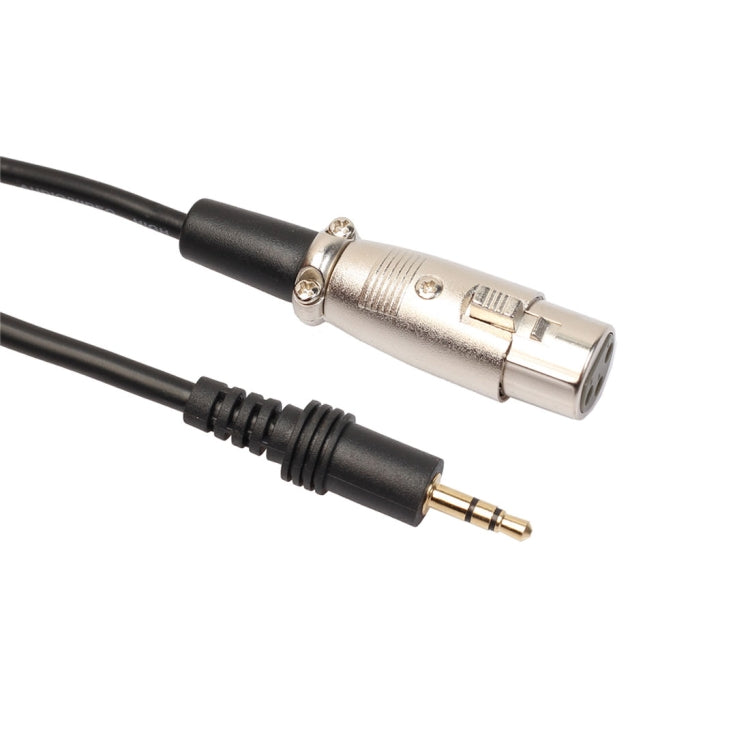 3m 3.5mm Male to XLR Female Microphone Audio Cord Cable - Microphone Audio Cable & Connector by PMC TechLife | Online Shopping South Africa | PMC TechLife
