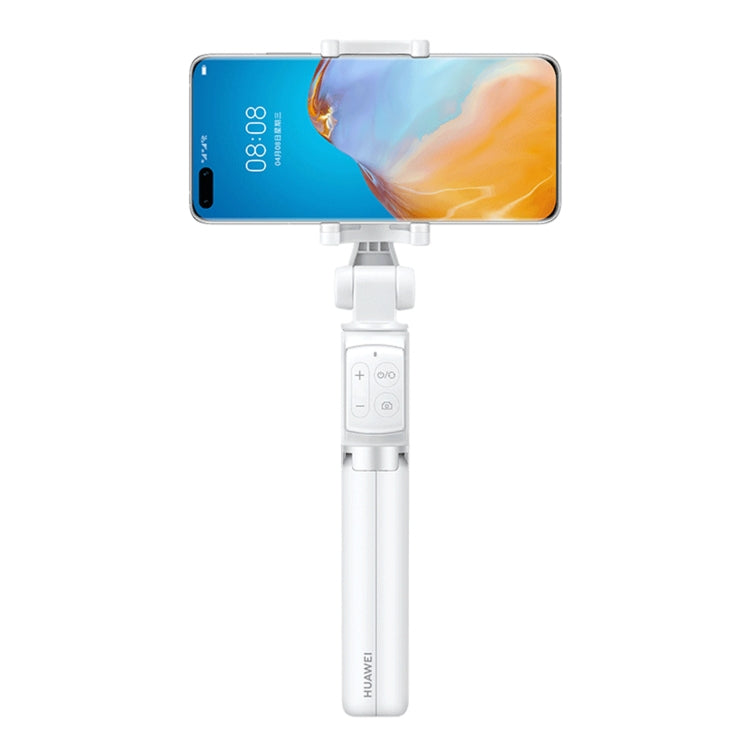 Original Huawei Wireless Bluetooth Tripod Self Timer Selfie Stick (White) - Selfie Sticks by Huawei | Online Shopping South Africa | PMC Jewellery | Buy Now Pay Later Mobicred