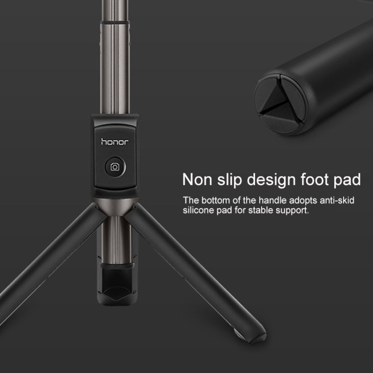 Huawei CF15 Pro Mobile Phone Bluetooth Mini Selfie Stick Live Floor Tripod Bracket(Black) - Selfie Sticks by Huawei | Online Shopping South Africa | PMC Jewellery | Buy Now Pay Later Mobicred