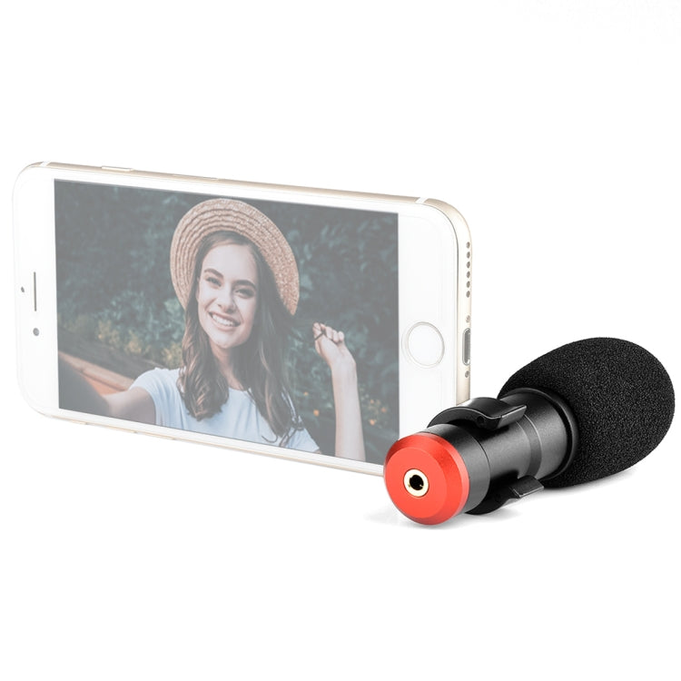 YELANGU MIC06 Live Broadcast Smartphone Recording Microphone (Black) - Microphone by YELANGU | Online Shopping South Africa | PMC Jewellery | Buy Now Pay Later Mobicred